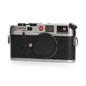 Leica M6 TTL .72mm Silver (10434) - 1 jaar garantie, Ophalen of Verzenden, Zo goed als nieuw