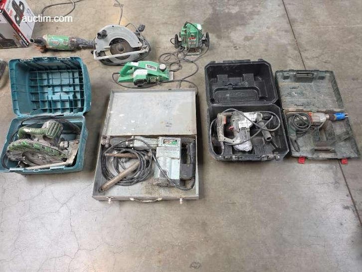 (10x) Divers elektrische gereedschappen MAKITA,..., Doe-het-zelf en Verbouw, Gereedschap | Handgereedschap