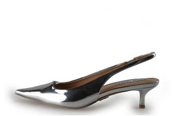 Steve Madden Slingbacks in maat 39 Zilver, Overige kleuren, Verzenden, Steve Madden, Zo goed als nieuw