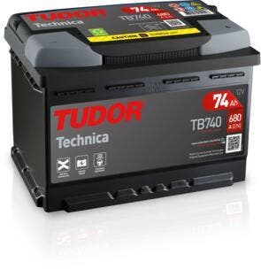 Tudor Technica accu | TB740 | 12V 74Ah, Auto-onderdelen, Ophalen of Verzenden, Nieuw