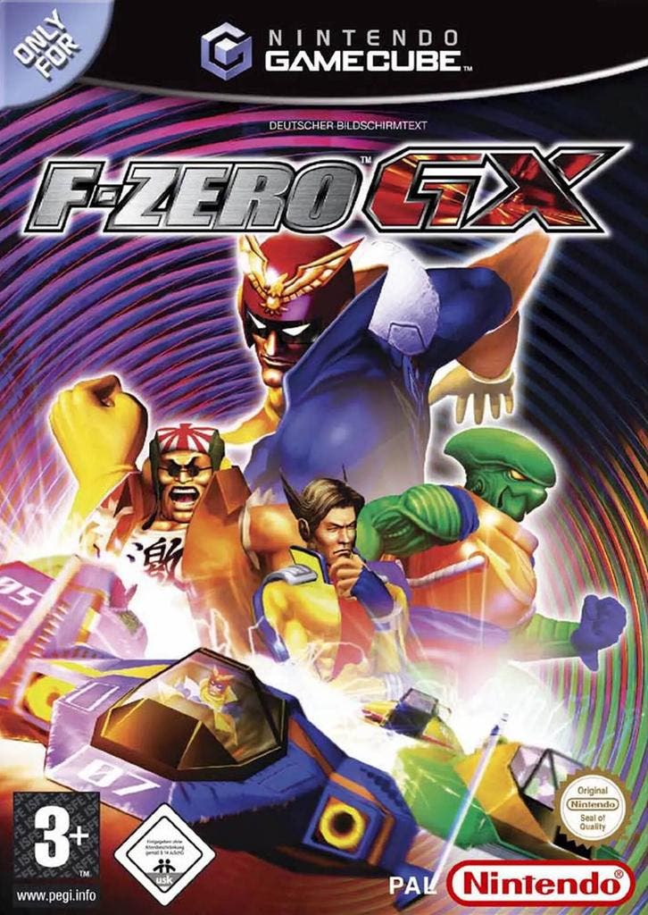 F-Zero GX (German) [Gamecube], Spelcomputers en Games, Games | Nintendo GameCube, Zo goed als nieuw, Ophalen of Verzenden
