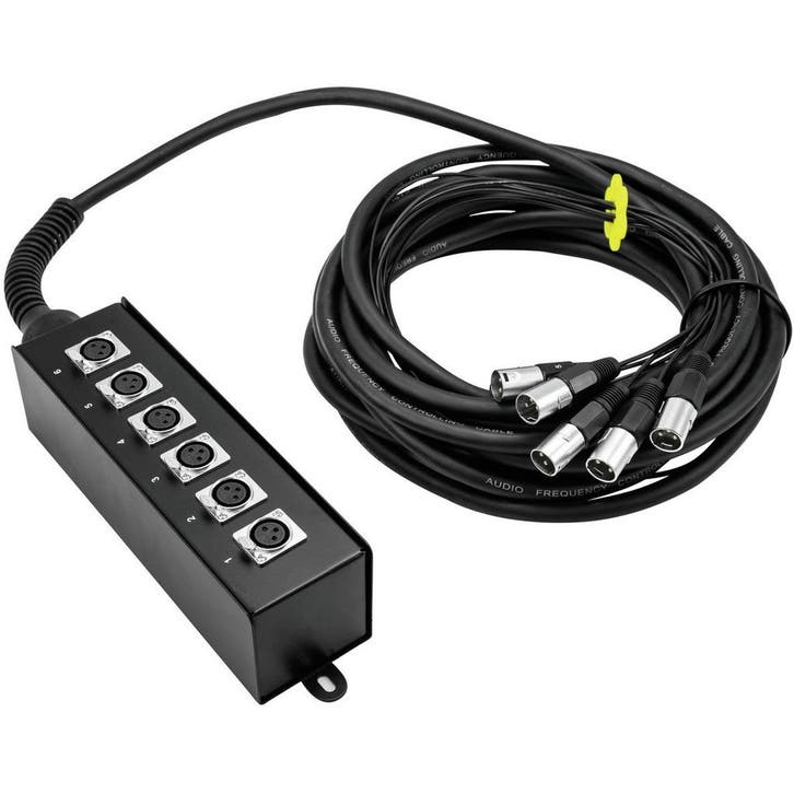 Eurolite Multicore Stagebox MUS-610 10 meter, Audio, Tv en Foto, Audiokabels en Televisiekabels, Verzenden