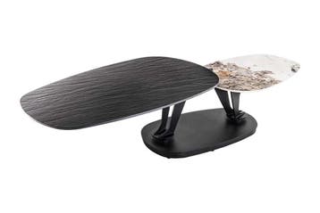 Design salontafel MOVEMENT Zwarte ronde draaibare Pandora, Ophalen of Verzenden, Nieuw