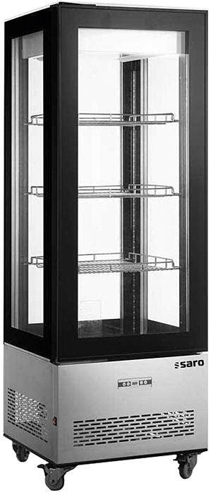 SARO Koelvitrine 400 liter - LEONIE, Verzenden, Nieuw in verpakking, Koelen en Vriezen