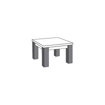Hoektafel HT1-T Pieterburen - hoektafels, Huis en Inrichting, Tafels | Bijzettafels, Nieuw, Overige materialen
