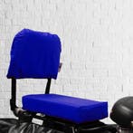 Flo en Zo Fietskussen Pakket Blauw met rugleuning en voetste, Verzenden, Nieuw