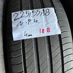 2 x Michelin Primacy 4 225-55-18 Zomerbanden 4mm, 18 inch, Gebruikt, Ophalen of Verzenden, Band(en)