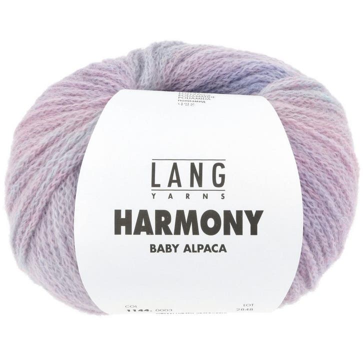 Lang Yarns Harmony - 03 Unicorn - Baby-alpacagaren met Ket, Hobby en Vrije tijd, Breien en Haken, Ophalen of Verzenden