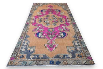 Vintage Usak - Vloerkleed - 240 cm - 125 cm - met, Nieuw