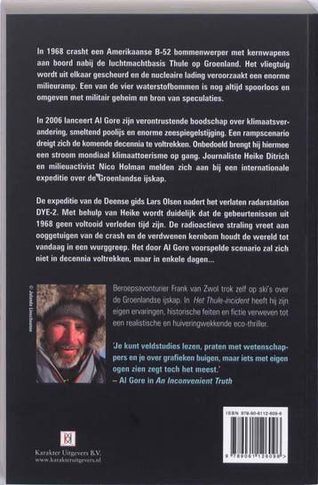 Het Thule-incident 9789061126096 Frank van Zwol, Verzenden, Gelezen, Frank van Zwol