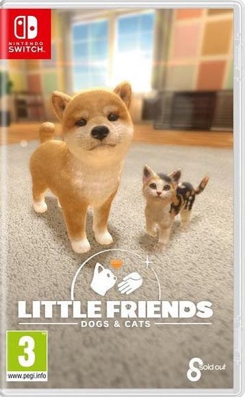 Little Friends: Dogs & Cats Switch Morgen in huis!, 1 speler, Ophalen of Verzenden, Zo goed als nieuw, Vanaf 3 jaar