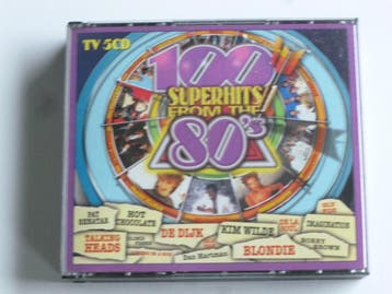 100 Superhits from the 80s (5 CD), Cd's en Dvd's, Cd's | Verzamelalbums, Ophalen of Verzenden, Zo goed als nieuw