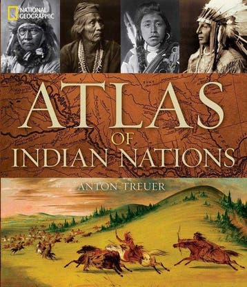 Atlas of Indian Nations 9781426211607 Anton Treuer, Boeken, Verzenden, Zo goed als nieuw, Anton Treuer