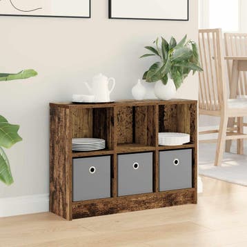 vidaXL Dressoir Oudhout 73,5 x 22,5 x 53,5 cm, Verzenden, Nieuw, 50 tot 100 cm, Minder dan 25 cm