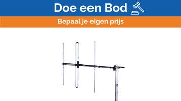 Bieden: Amphenol Procom 3-element VHF Yagi antenna for PMR/, Ophalen of Verzenden, Nieuw, Kabel of Apparatuur