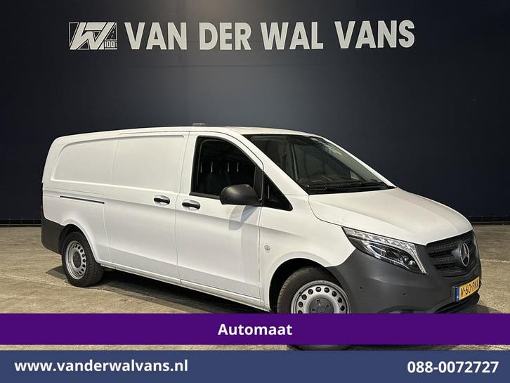 Mercedes-Benz Vito L3 H1 | Lease vanaf 370,- p/mnd, Auto's, Mercedes-Benz, Dealer onderhouden, Te koop, Automaat, Diesel, Wit
