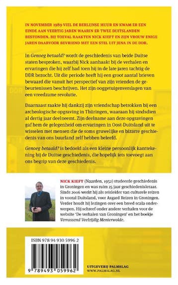 Genoeg betaald? 9789493059962 Nick Kieft, Verzenden, Zo goed als nieuw, Nick Kieft