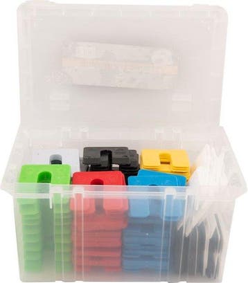 Uitvulplaatjes 200-delig – 1 t/m 10mm – Assortimentsdoos, Doe-het-zelf en Verbouw, Ophalen of Verzenden, Nieuw