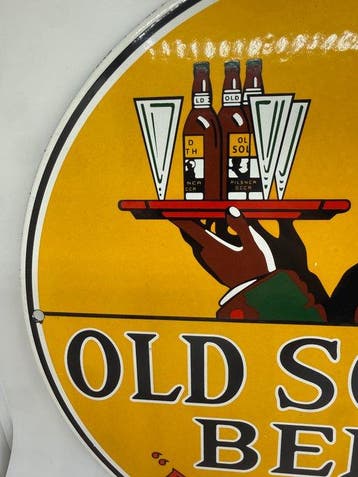 OLD SOUTH BEER - Emaille bord - Emaille