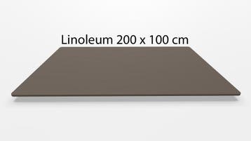 Linoleum blad, 200x100cm, Overige plaatsen, Ophalen of Verzenden, Nieuw in verpakking, Bureau
