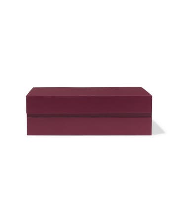 HEMA Doos met magnetische deksel A5 karton donkerrood, Verzenden, Nieuw