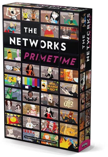 The Networks - Primetime | Allplay - Kaartspellen, Hobby en Vrije tijd, Gezelschapsspellen | Kaartspellen, Verzenden, Nieuw