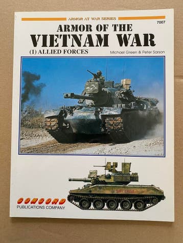 Armor of the Vietnam War (1): Allied Forces - vrij zeldzaam, Verzamelen, Verzenden, Landmacht, Boek of Tijdschrift