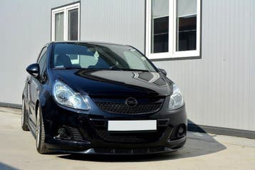 Front Splitter OPEL CORSA D NURBURG (VOOR OPC / VXR BUMPER), Verzenden