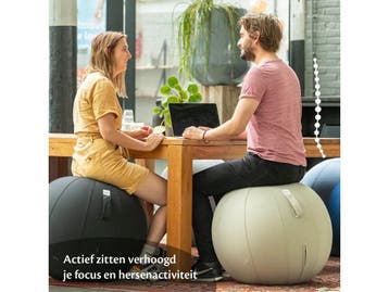 Backerz Zitbal 75 CM - Luxe Yoga Bal - Ergonomische, Verzenden, Nieuw