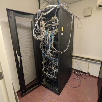 Patchkast met luchtkoeling en inhoud Digitus, Nieuw