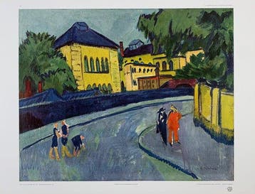 Ernst Ludwig Kirchner (after) - Dresden-Friedrichstadt, 1909