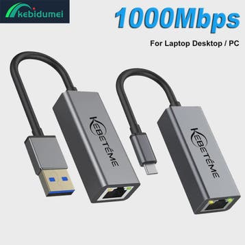 Snelle 1000Mbps USB 3.0 Ethernet Adapter - RJ45 LAN voor PC,, Verzenden, Nieuw