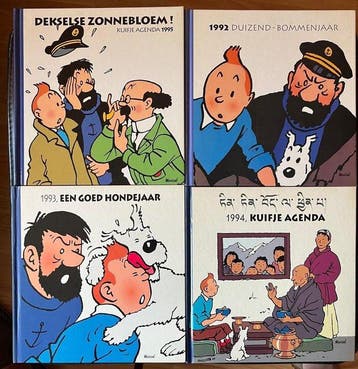 Kuifje - 4 Agenda - Casterman, Boeken, Nieuw