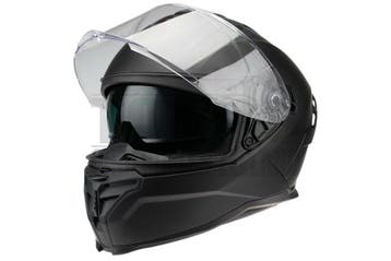 Helm Vito Integraalhelm met zonnevizier Presto mat zwart, Fietsen en Brommers, Brommerhelmen, Ophalen of Verzenden, Nieuw, Vito