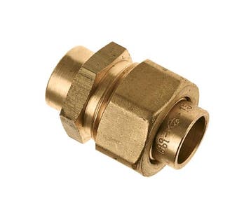 BONFIX Soldeer messing 3-delige sok 54 mm x koppeling 54 mm, Ophalen of Verzenden, Nieuw