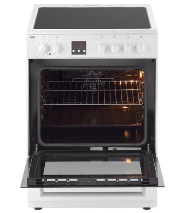 ETNA FIV760WIT Inductiefornuis 60 cm – 65L – Wit, Verzenden, Nieuw