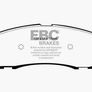 EBC 00-02 Ford Excursion 5.4 2WD Extra Duty Rear Brake Pads, Ophalen of Verzenden, Nieuw