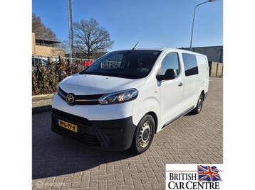 Zakelijke lease - Toyota ProAce Worker 2.0 Dubbele cabine 6, Euro 6, Handgeschakeld, Lease, BTW verrekenbaar