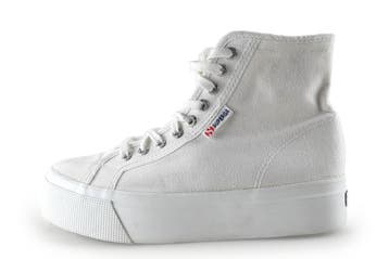 Superga Hoge sneakers in maat 40 Wit, Kleding | Dames, Schoenen, Verzenden, Wit, Superga, Sneakers of Gympen