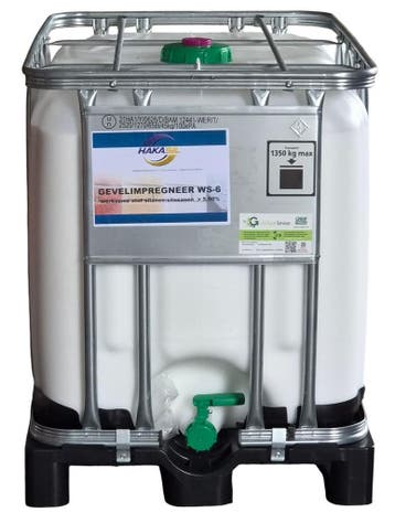 Gevelimpregneer Hakasil WS-6 IBC á 600 Ltr, Doe-het-zelf en Verbouw, Ophalen of Verzenden, Nieuw, Overige materialen