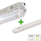 LED TL armatuur IP65 120 cm incl. LED TL buis 18W 4000K, Verzenden, Nieuw, Functioneel