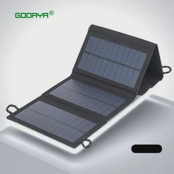 Opvouwbaar Zonnepaneel 100W - Draagbare Powerbank Oplader me, Verzenden, Nieuw
