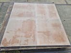 Veiling - 46,08 M2 Keramische Tegel Roest Bruin Nuance 80x80, Tuin en Terras, Tegels en Klinkers, Nieuw
