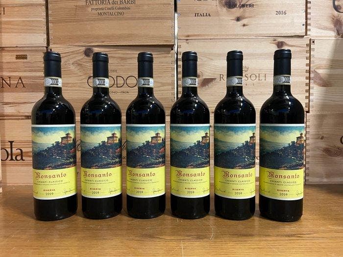 2019 Castello di Monsanto - Chianti Classico Riserva - 6, Verzamelen, Wijnen