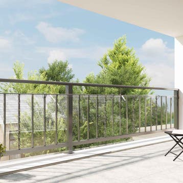vidaXL Zeildoek 350 gsm Transparant 20 x 1,5 m PVC, Verzenden, Nieuw