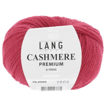 LANG Yarns Cashmere Premium - 60 Rood - Puur Kasjmier Gare, Ophalen of Verzenden, Nieuw