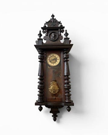Weense regulateur - Friedrich Mauthe Renaissancestijl Hout,