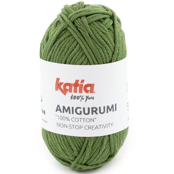 Katia Amigurumi 20 gram - 84 Bosgroen - Haakkatoen Garen, Ophalen of Verzenden, Nieuw