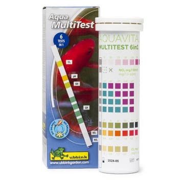 Vijver teststrips | Ubbink | 50 stuks (6-in-1), Verzenden, Nieuw