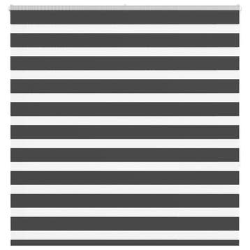 vidaXL Zebra rolgordijn 150x150 cm stofbreedte 145,9 cm, Verzenden, Nieuw, Zwart